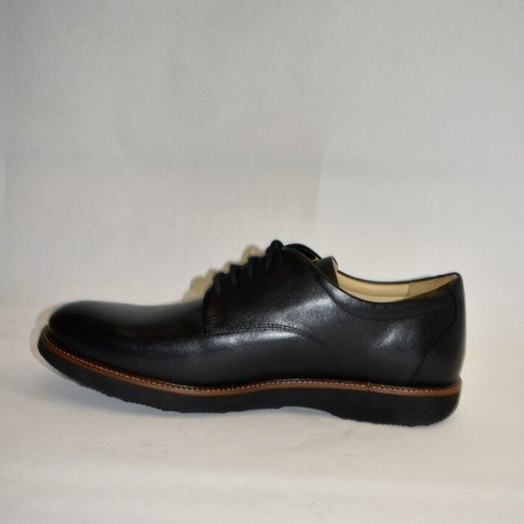 New! Samuel Hubbard Men\'s Founder M2100-048 Black Leather Size 12 US DD335 main image 5